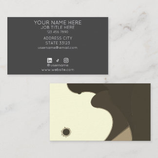 Sand Dunes Business Card Visitekaartje