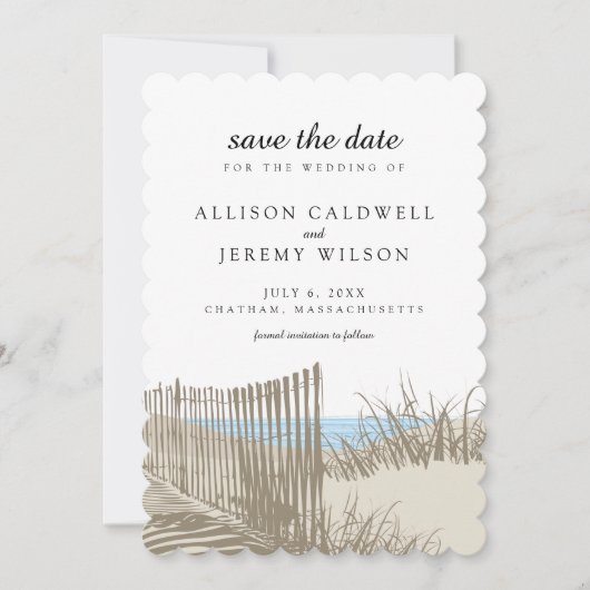 Sand Dunes | Datum opslaan Save The Date (Voorkant)