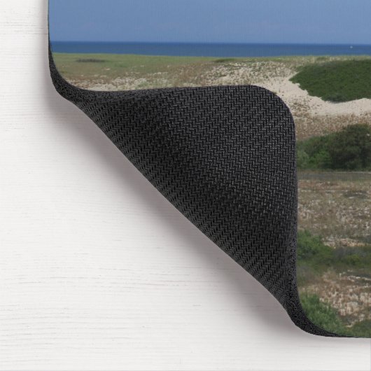 Sand Dunes op Cape Cod Mousepad Muismat (Hoek)