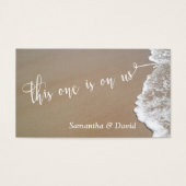 Sand & Foam Beach Photo Bar Événement Boire Billet (Devant)