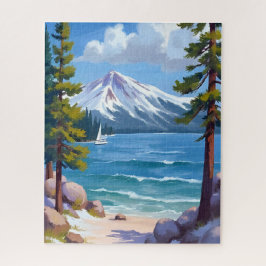 Sand Harbor Beach Lake Tahoe Painting Legpuzzel