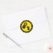 Sand im Getriebe Ronde Sticker (Envelop)