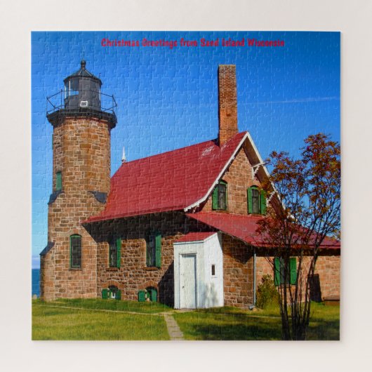 Sand Island Wisconsin. Puzzle (Vertical)