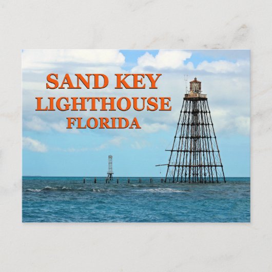 Sand Key Lighthouse, Briefkaart van Florida (Voorkant)