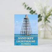 Sand Key Lighthouse, Briefkaart van Florida (Staand voorkant)