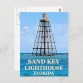 Sand Key Lighthouse, Briefkaart van Florida (Voorkant / Achterkant)