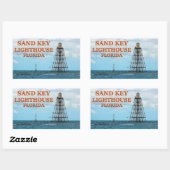 Sand Key Lighthouse, Stickers Floride (Feuille)