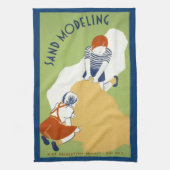 Sand Modelling Theedoek (Verticaal)