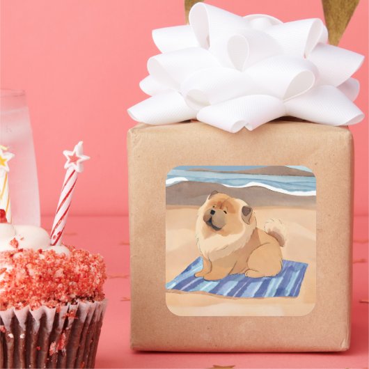 SAND N' ZEE Chow Dog stickers (Feest)