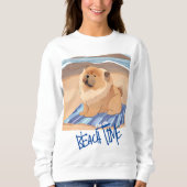 SAND N'SEA Chow Chow chien sweatshirt (Devant)