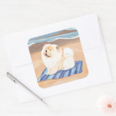 SAND N'SEA Cream Chow Chien stickers (Enveloppe)