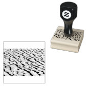 Sand pattern rubberstempel (Gestempeld)