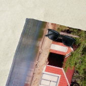 Sand Point Lighthouse Baraga serviette de plage (En situation)