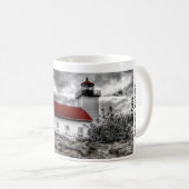 Sand Point Lighthouse Café Mug (Devant droit)