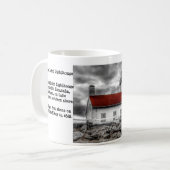 Sand Point Lighthouse Café Mug (Devant gauche)