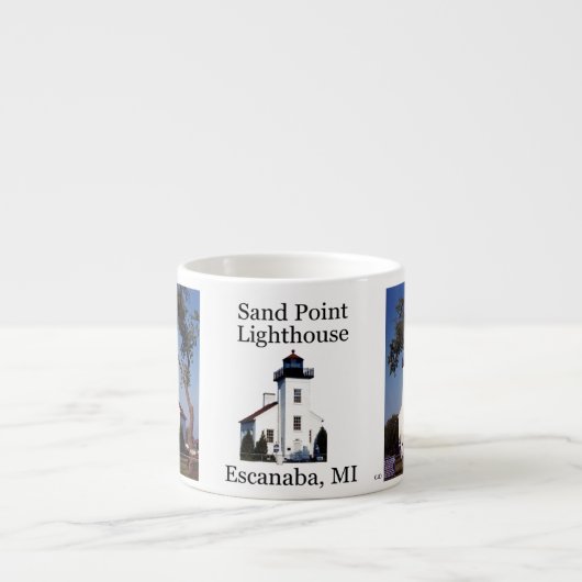 Sand Point Lighthouse espresso mok (Voorkant)