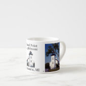 Sand Point Lighthouse espresso mok (Voorkant rechts)