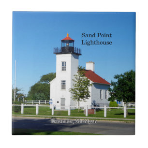 Sand Point Lighthouse tegels Tegeltje