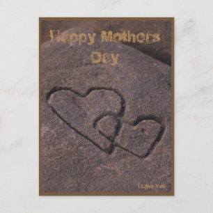 Sand schrijfliefde briefkaart