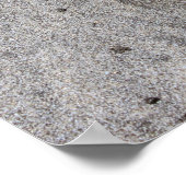 Sand schrijfliefde poster (Hoek)