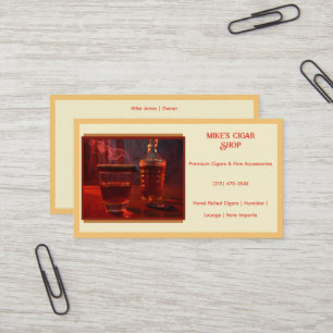 Sand Smoke Cigar Shop Visitekaartje