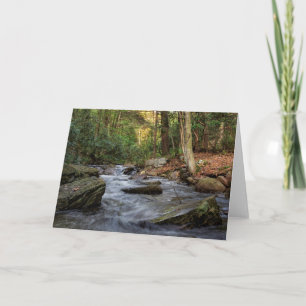 Sand Spring run, Hickory Run State Park Kaart