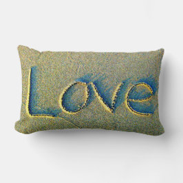 Sand Writing Love Pillow Kussen