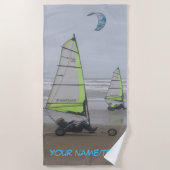 Sand Yachting Cust. Beach Towel Strandlaken (Voorkant)