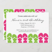 Sandal Soiree Kaart (Voorkant / Achterkant)