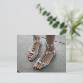 Sandalen Briefkaart (Staand voorkant)