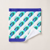 Sandales Aqua + Bleu (Gant de toilette)