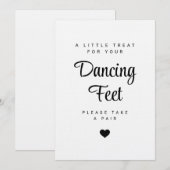 Sandales de danse Invitation de mariage Fête (Devant / Derrière)