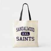 Sandalwood - Saints - High-Jacksonville Florida Tote Bag (Voorkant)