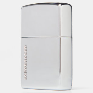 Sandbagger chroom Zippo aansteker