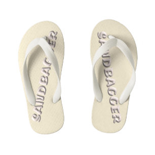 Sandbagger crème peuter teenslippers