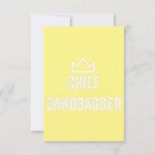Sandbagger Golf Meme Bjj Chess Sandbag Bedankkaart