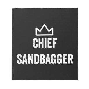 Sandbagger Golf Meme Bjj Chess Sandbag Notitieblok