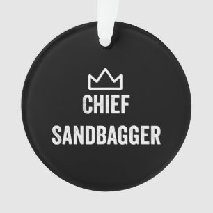 Sandbagger Golf Meme Bjj Chess Sandbag Ornament