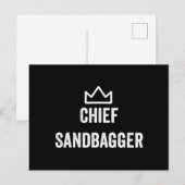Sandbagger Golf Meme Bjj Chess Sandbag Uitnodiging Briefkaart (Voorkant / Achterkant)