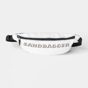 Sandbagger wit fanny pack heuptasje