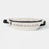 Sandbagger wit zand fanny pack heuptasje (Voorkant)
