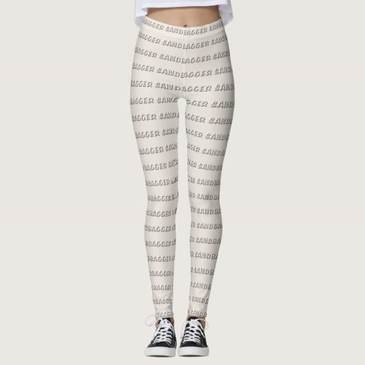 Sandbagger wit zand leggings (Voorkant)