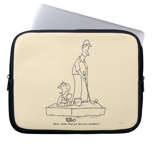 Sandbox Laptop Sleeve (Voorkant)