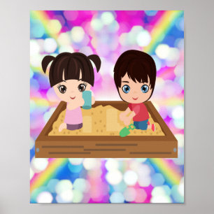 SANDBOX PLAYTIME KINDEREN POSTER