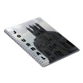 Sandcastle Art Beach Fun Whimsical Journal Notitieboek (Rechterzijde)