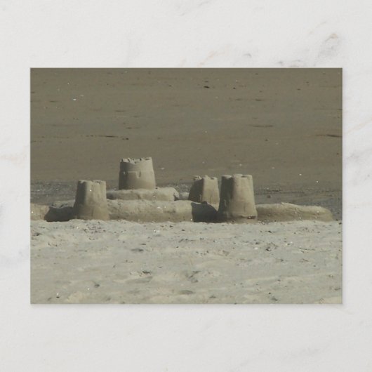 Sandcastle Briefkaart (Voorkant)
