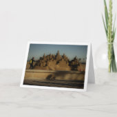 Sandcastle, Playa de la Malvarrosa de Valencia Kaart (Voorkant)