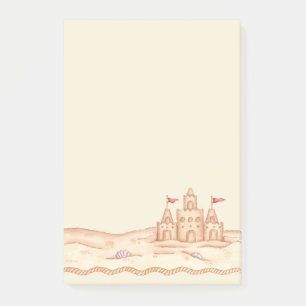 Sandcastle Post-it® Notes