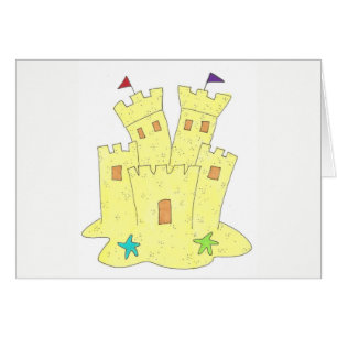 Sandcastle Sand Castle Starfish Shells Beach Ocean