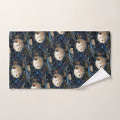 Sanderling Dines sur Clam à la plage (Serviette à main)